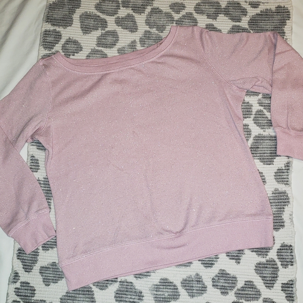 🌟💗Sparkly Large sweatshirt